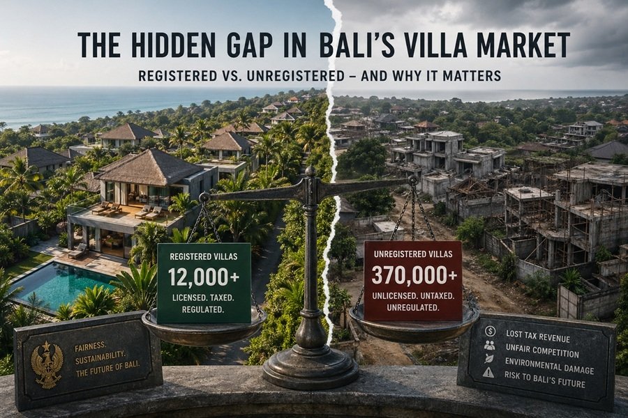 Bali Villa Market 2026: Registered vs Unregistered & What Owners Must Do