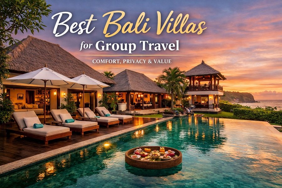 Best Bali Villas for Group Travel | Private & Spacious Stays in Bali